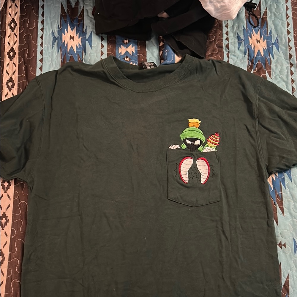 Warner Bros Green Short Sleeve Tee